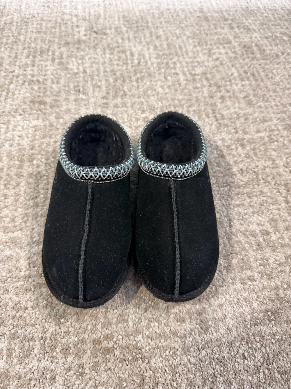 UGG Kids' Tasman Slippers black